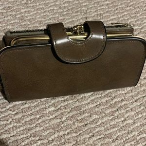 Vintage Brown By Mcduff Leather Wallet.